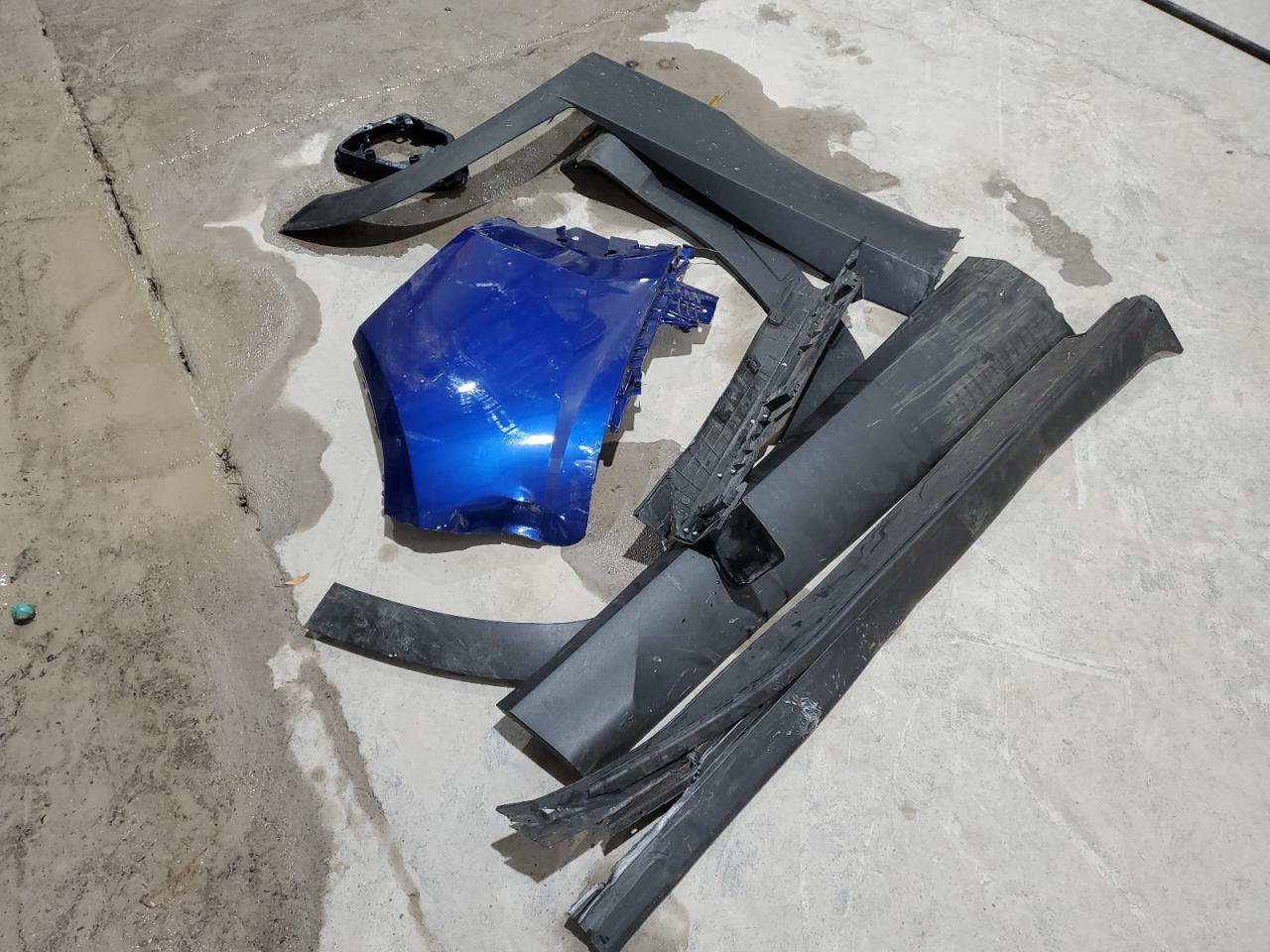 2024 Hyundai Tucson VIN 5NMJBCDE3RH316706 Copart auction photo, side / front end damage thumbnail 13