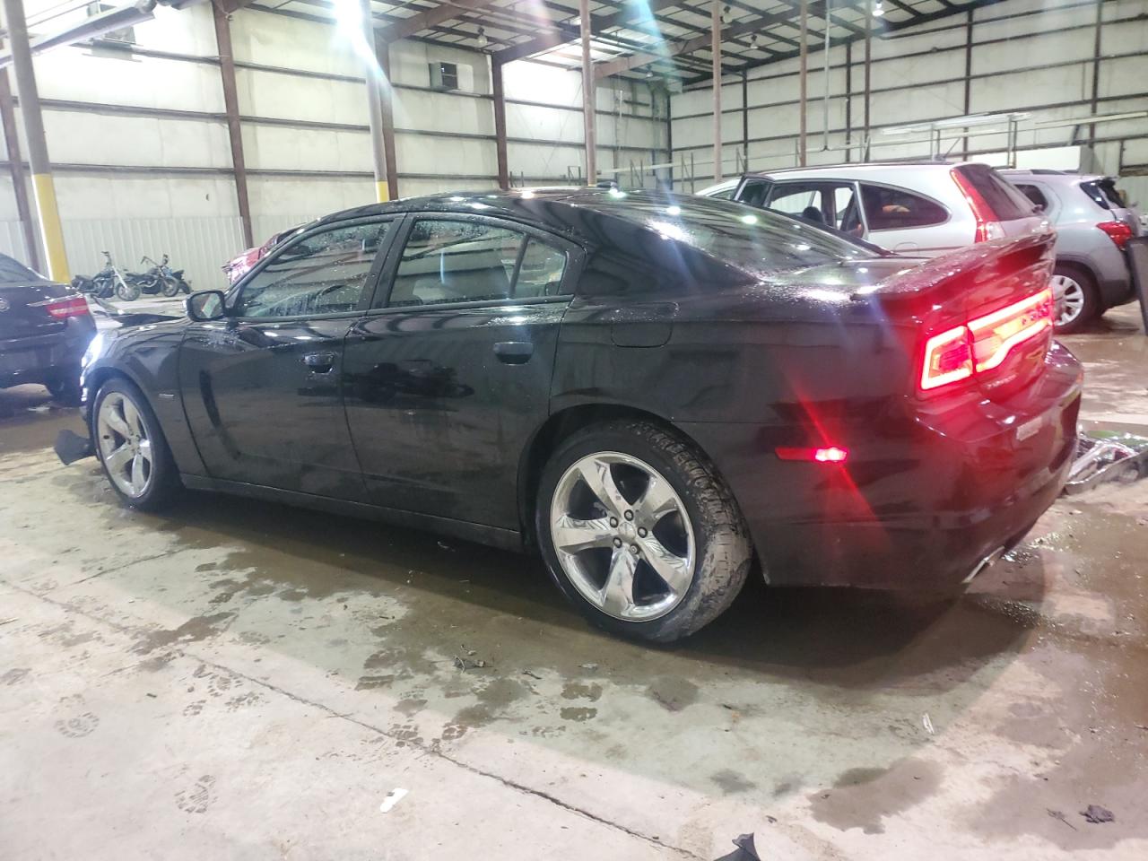2014 Dodge Charger VIN 2C3CDXCT4EH305363 Copart auction photo, front end damage thumbnail 2