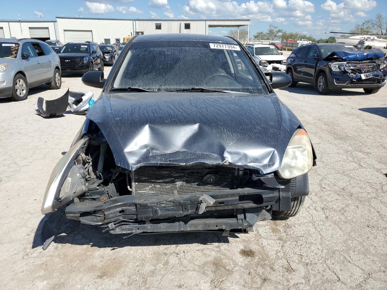 2009 Hyundai Accent VIN KMHCM36C69U132833 Copart auction photo, front end / minor dent/scratches damage thumbnail 5