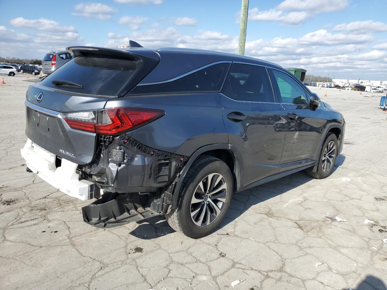 2022 Lexus RX VIN JTJHZKFA1N2040701 Copart auction photo, front end damage thumbnail 3