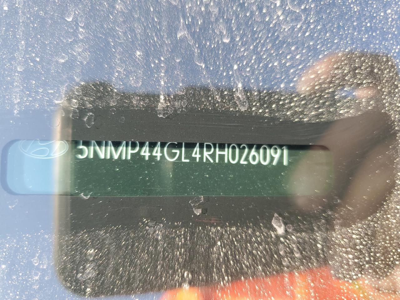 2024 Hyundai Santa Fe VIN 5NMP44GL4RH026091 Copart auction photo, front end / hail damage thumbnail 15