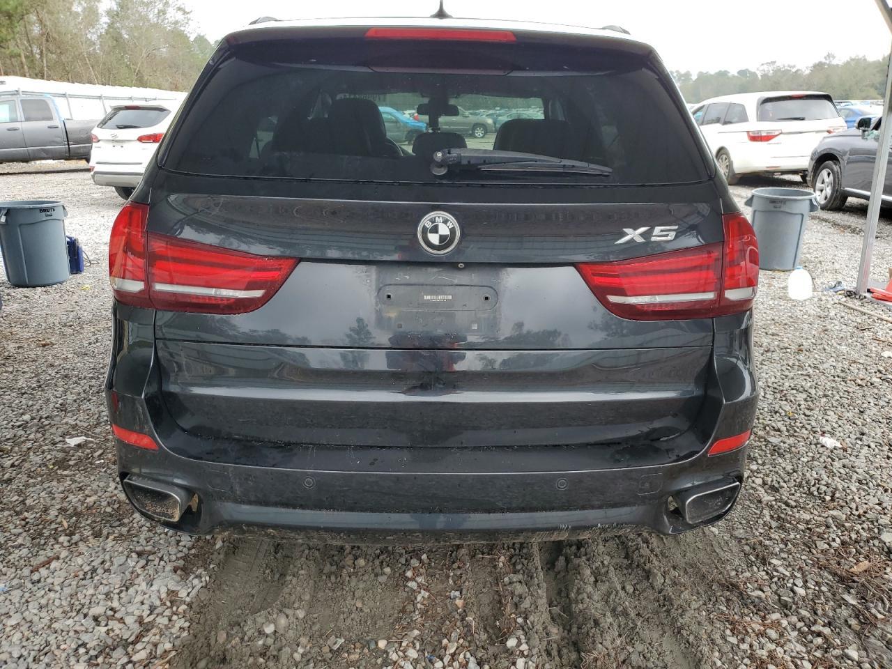2014 BMW X5 VIN 5UXKR0C54E0H24143 Copart auction photo, undercarriage / front end damage thumbnail 6