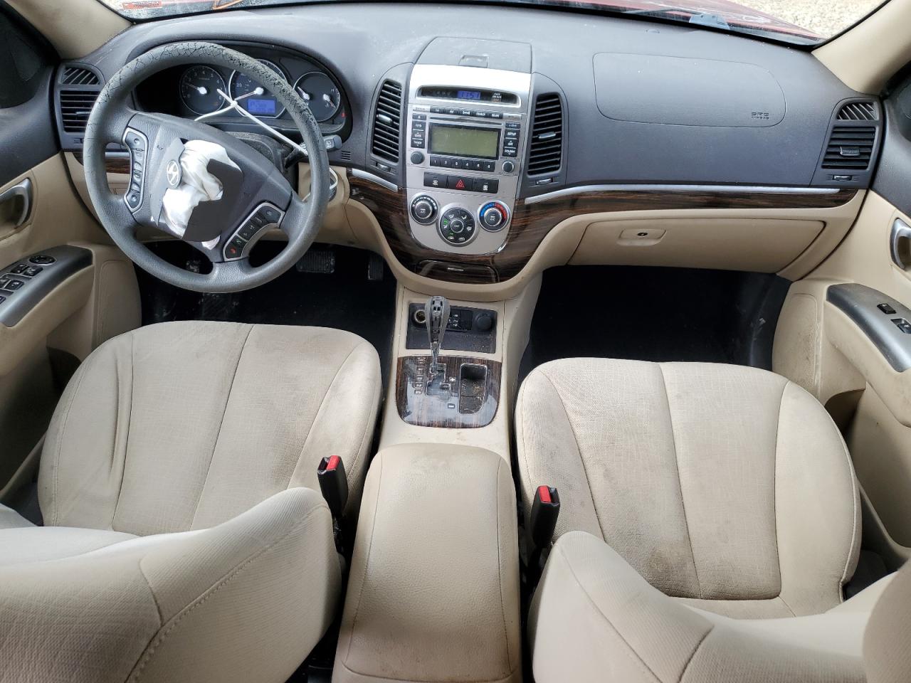 2010 Hyundai Santa Fe VIN 5NMSG3AB5AH386857 Copart auction photo, front end damage thumbnail 8