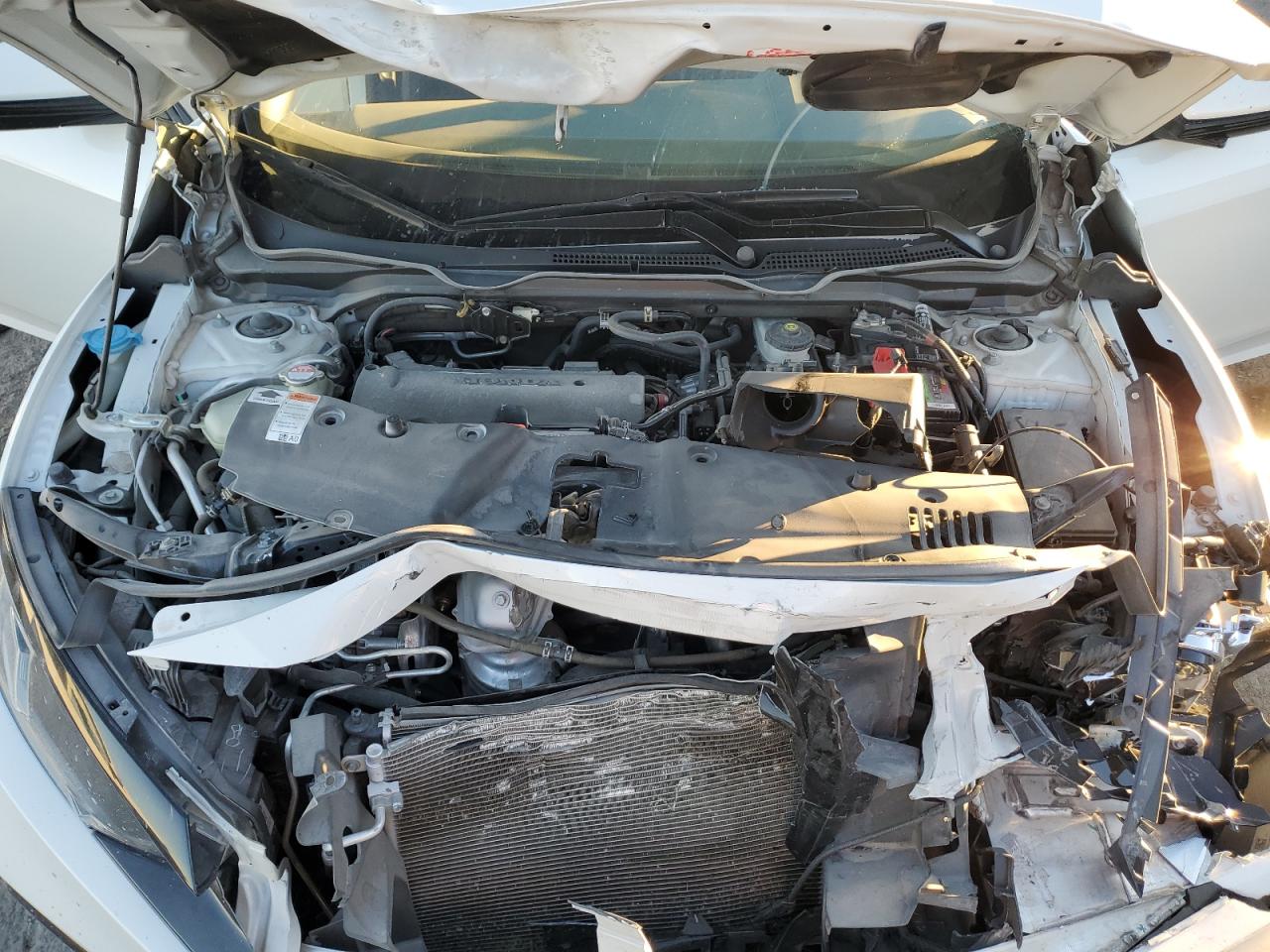 2020 Honda Civic VIN 19XFC2E81LE002086 Copart auction photo, front end damage thumbnail 13