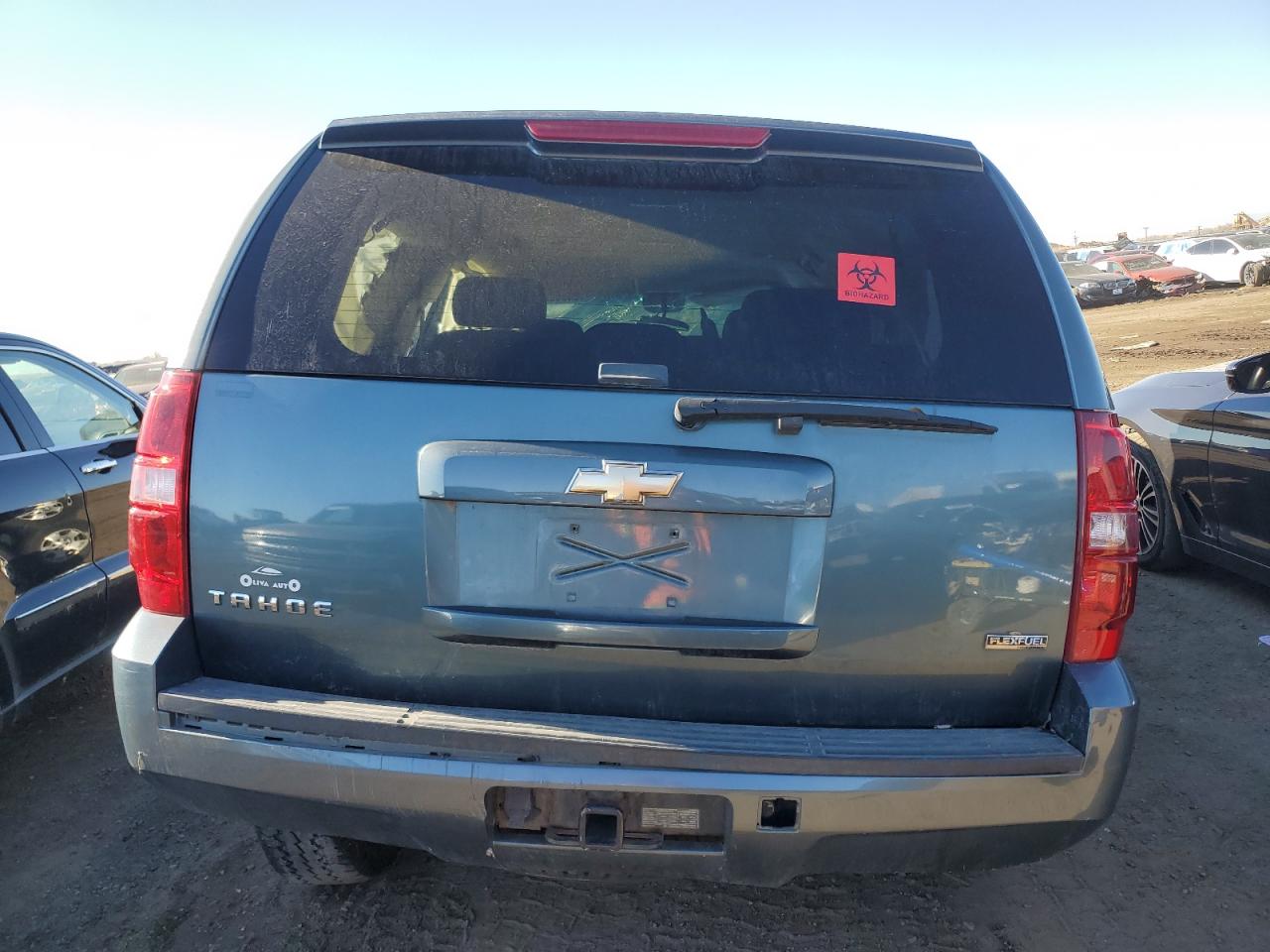 2009 Chevrolet Tahoe VIN 1GNFK23089R184471 Copart auction photo, all over damage thumbnail 6