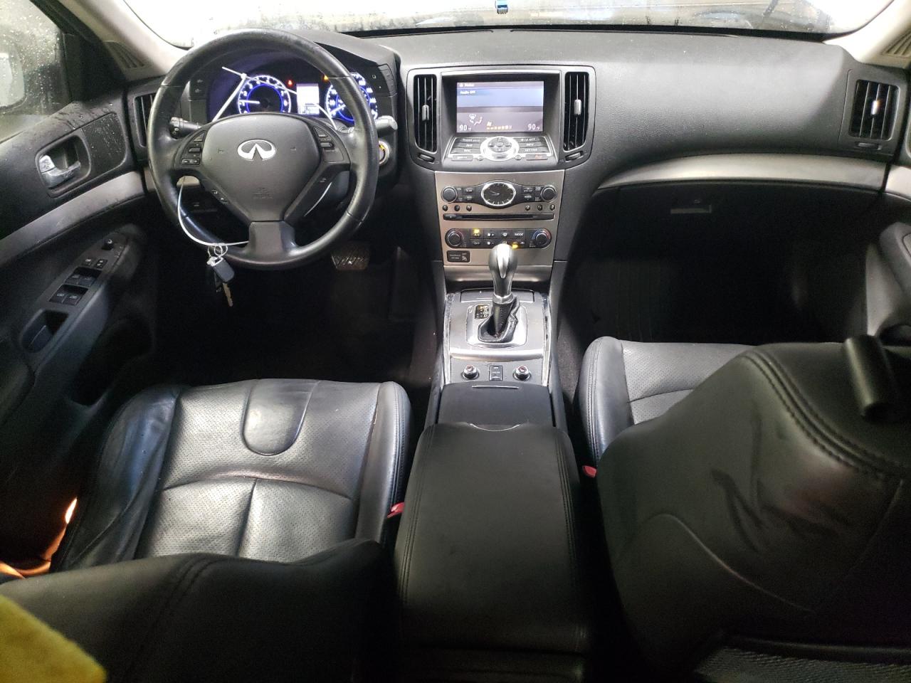 2015 Infiniti Q40 VIN JN1CV6AR0FM524347 Copart auction photo, rear end damage thumbnail 8