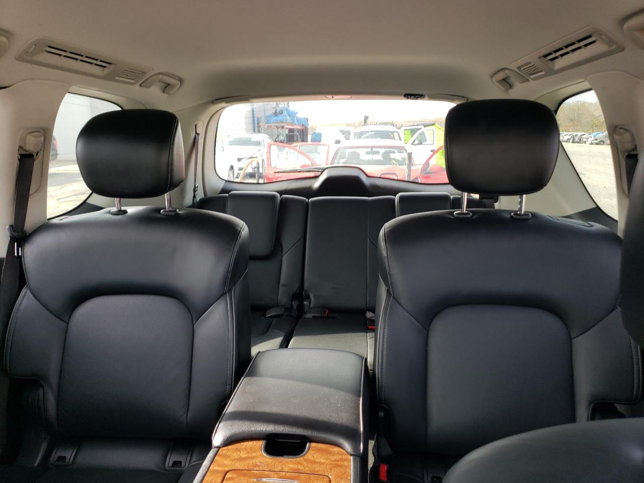 2019 Infiniti QX80 VIN JN8AZ2NE4K9233778 Copart auction photo, front end damage thumbnail 10