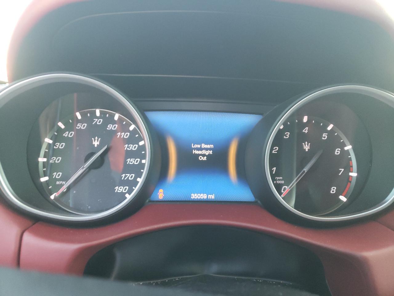 2019 Maserati Levante VIN ZN661XUS1KX323509 Copart auction photo, front end damage thumbnail 9