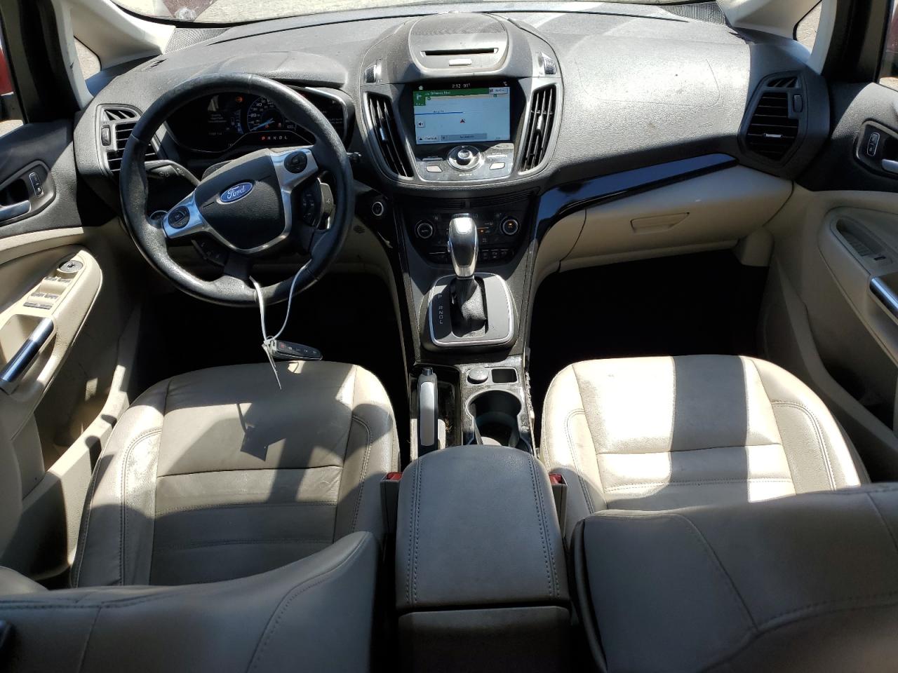 2017 Ford C-MAX VIN 1FADP5DU8HL103772 Copart auction photo, front end damage thumbnail 8