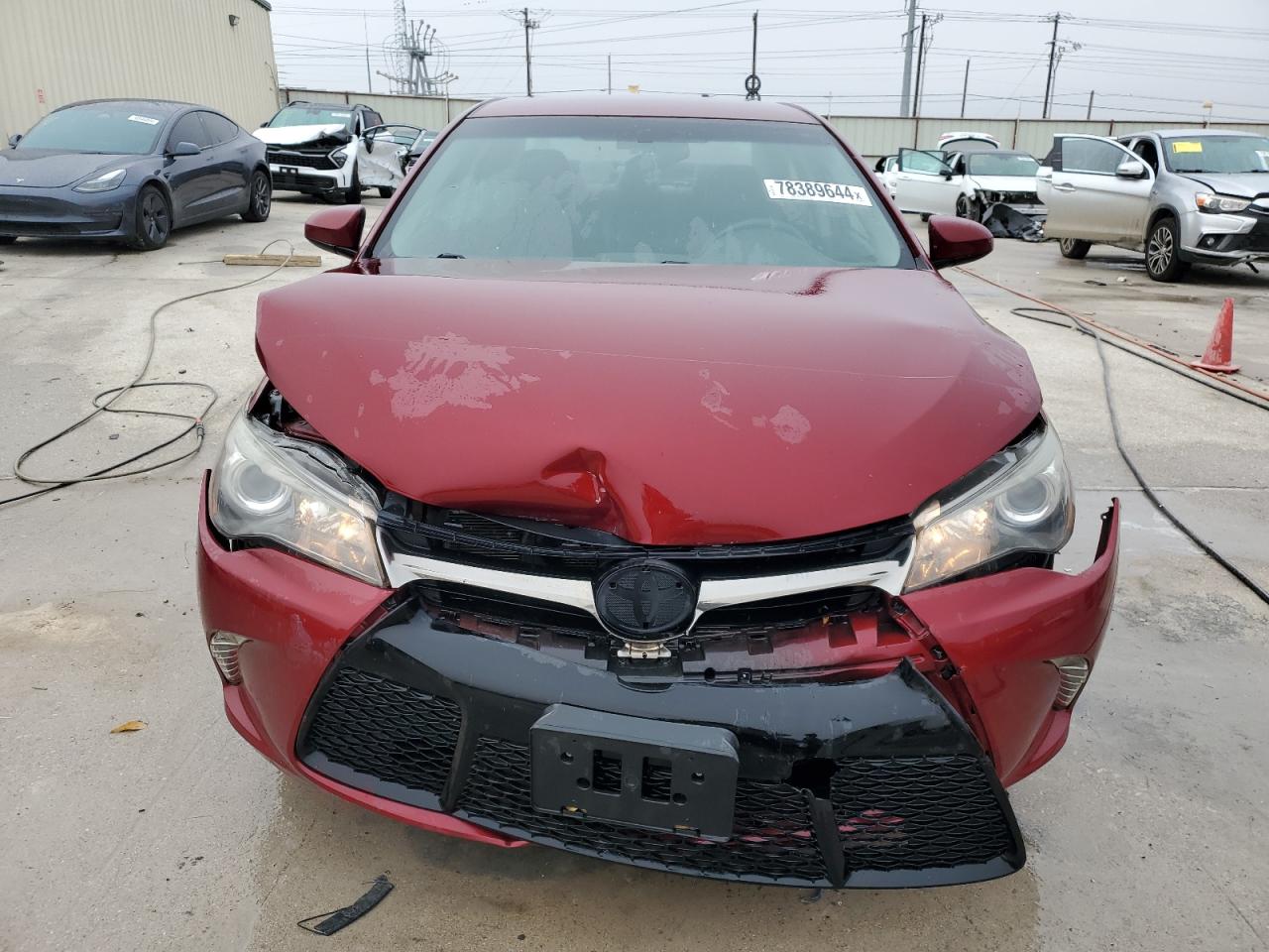 2017 Toyota Camry VIN 4T1BF1FKXHU775380 Copart auction photo, rear end / front end damage thumbnail 5