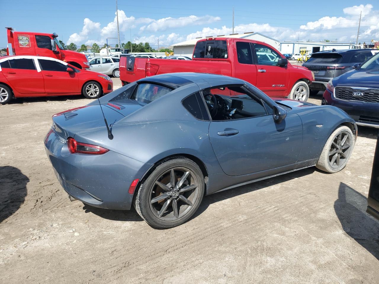 2020 Mazda MX-5 VIN JM1NDAM71L0411855 Copart auction photo, water/flood damage thumbnail 3