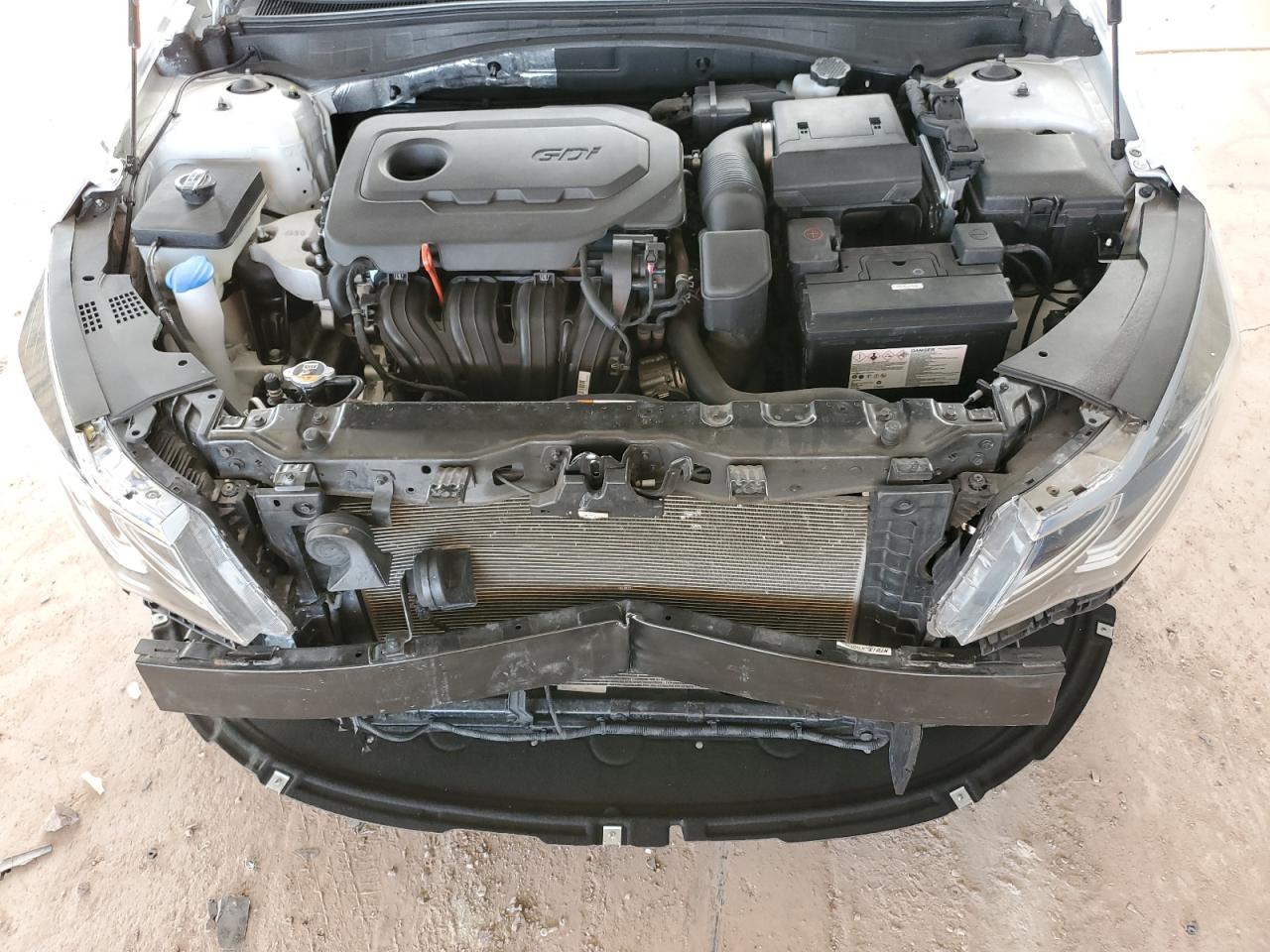 2020 KIA Optima VIN 5XXGT4L39LG396970 Copart auction photo, front end damage thumbnail 11