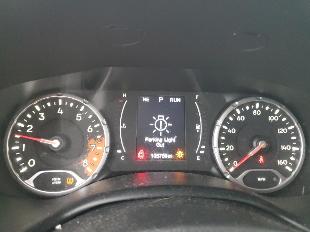 2017 Jeep Renegade VIN ZACCJBBB5HPF58484 Copart auction photo, rear end / front end damage thumbnail 9