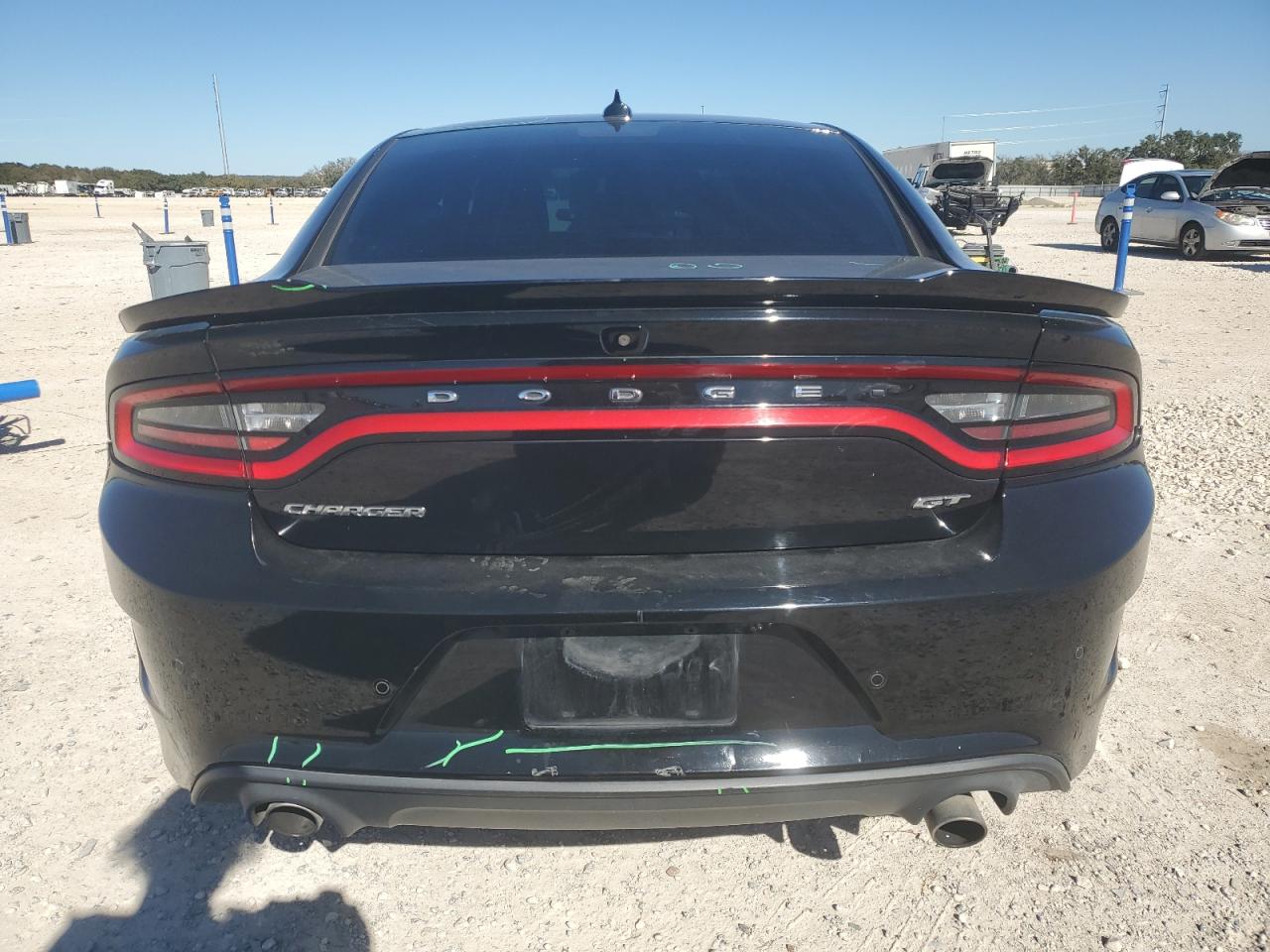 2019 Dodge Charger VIN 2C3CDXHG6KH597184 Copart auction photo, front end / top/roof damage thumbnail 6