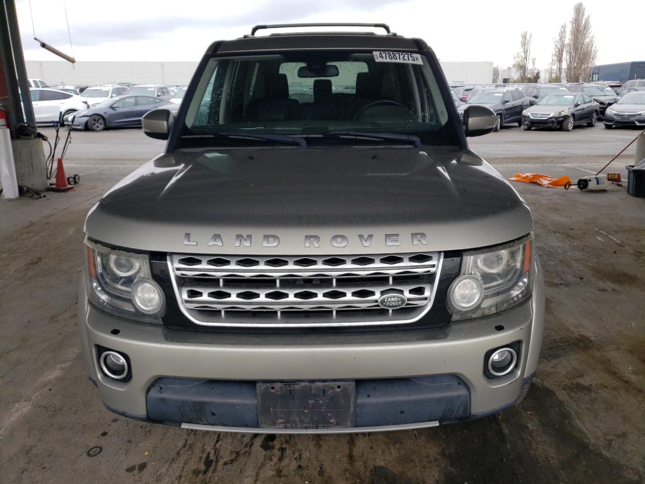2014 Land Rover LR4 VIN SALAK2V63EA726856 Copart auction photo, minor dent/scratches damage thumbnail 5