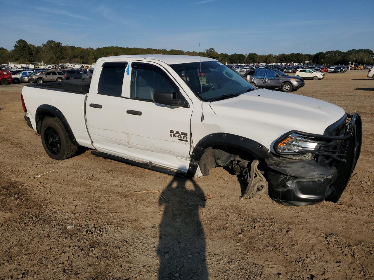 2019 RAM 1500 VIN 1C6RR6FGXKS702085 Copart auction photo, all over damage thumbnail 4