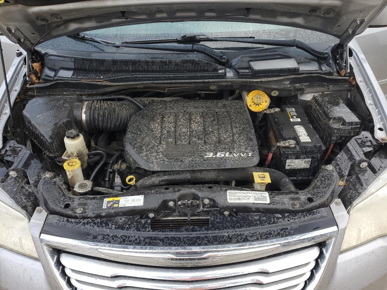 2014 Chrysler Town & Country VIN 2C4RC1BG1ER184425 Copart auction photo, rear end damage thumbnail 12