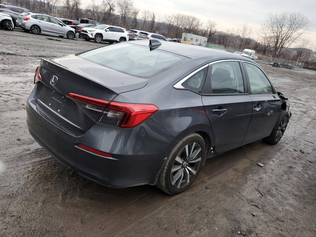 2024 Honda Civic VIN 2HGFE1F79RH306629 Copart auction photo, all over damage thumbnail 3