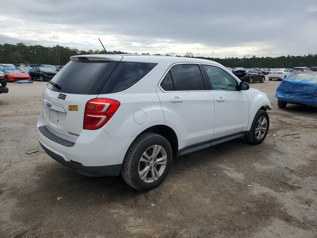 2016 Chevrolet Equinox VIN 2GNALBEK9G6106117 Copart auction photo, front end damage thumbnail 3