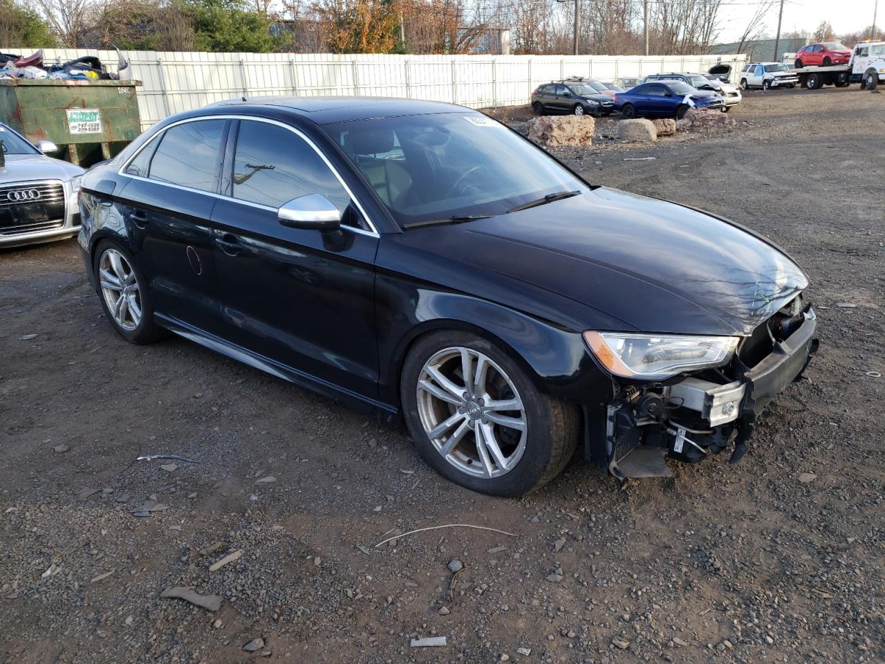 2015 Audi S3 VIN WAUBFGFF9F1118401 Copart auction photo, front end damage thumbnail 4