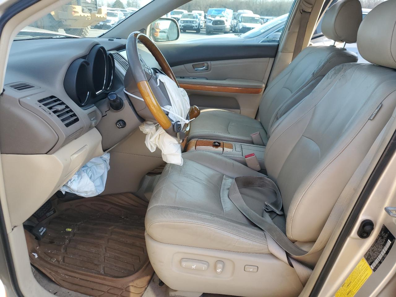 2006 Lexus RX VIN 2T2GA31U36C052568 Copart auction photo, front end / rear end damage thumbnail 7