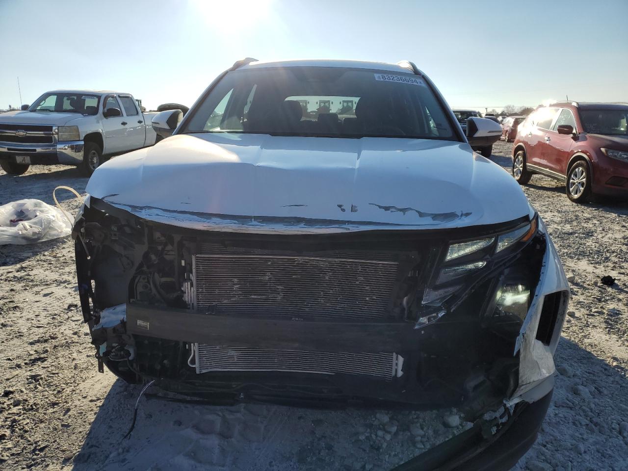 2023 Hyundai Tucson VIN 5NMJF3AE9PH222464 Copart auction photo, front end damage thumbnail 5