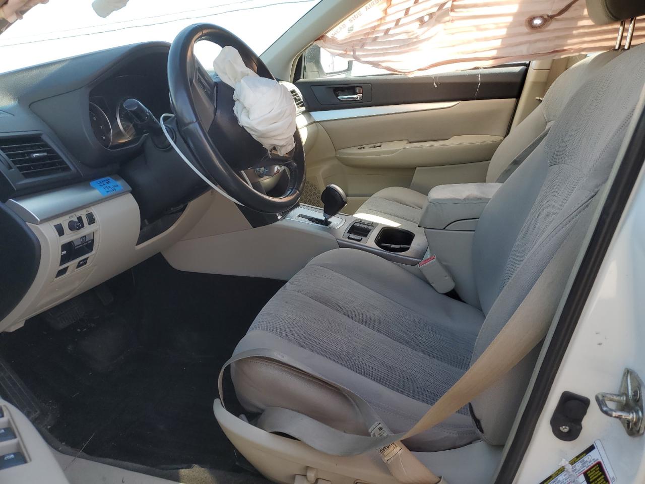 2013 Subaru Outback VIN 4S4BRBGC5D3236184 Copart auction photo, front end / side damage thumbnail 7