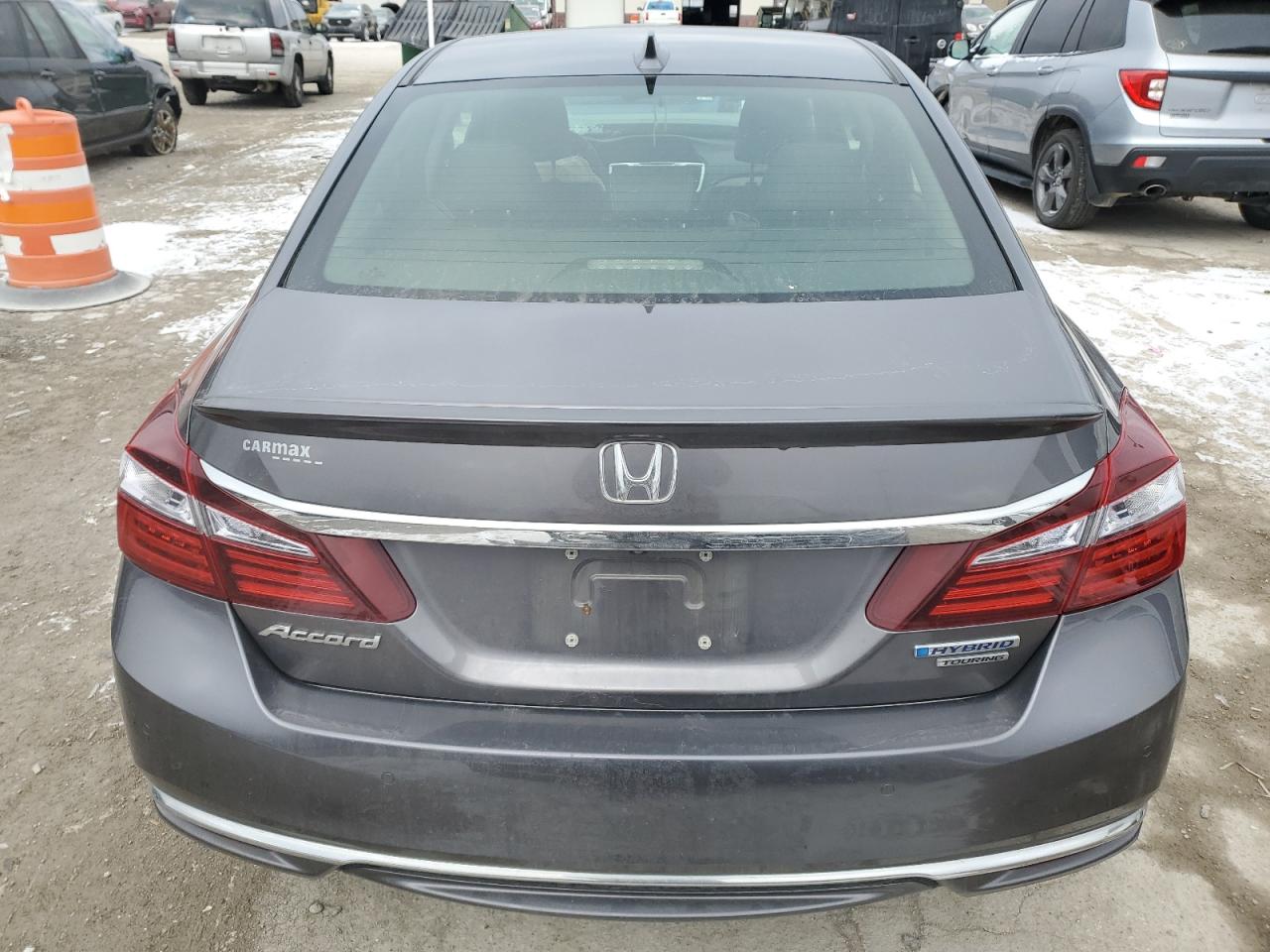 2017 Honda Accord VIN JHMCR6F75HC020795 Copart auction photo, front end / mechanical damage thumbnail 6