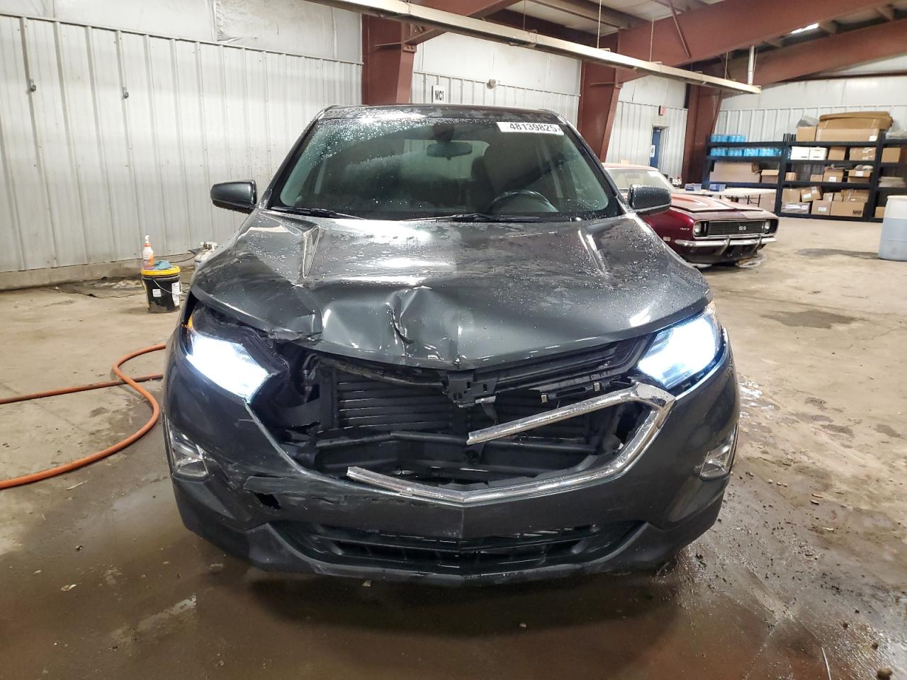 2018 Chevrolet Equinox VIN 3GNAXJEV8JS590766 Copart auction photo, front end damage thumbnail 5