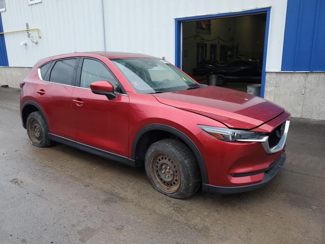 2018 Mazda CX-5 VIN JM3KFBDM5J0396144 Copart auction photo, side / rear end damage thumbnail 4