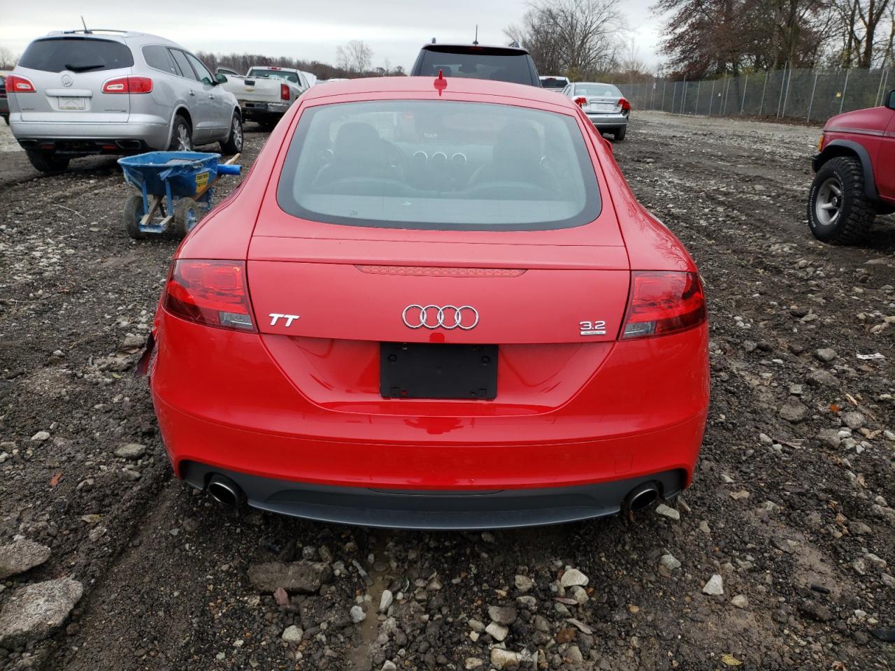 2008 Audi TT VIN TRUDD38J981023227 Copart auction photo, side / minor dent/scratches damage thumbnail 6