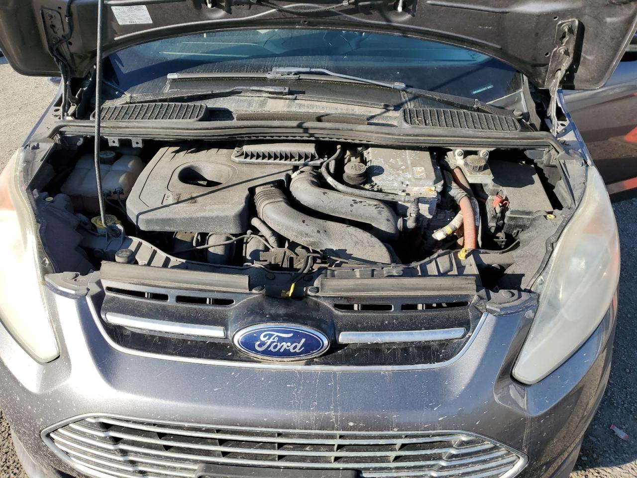2013 Ford C-MAX VIN 1FADP5AU0DL519877 Copart auction photo, all over damage thumbnail 11