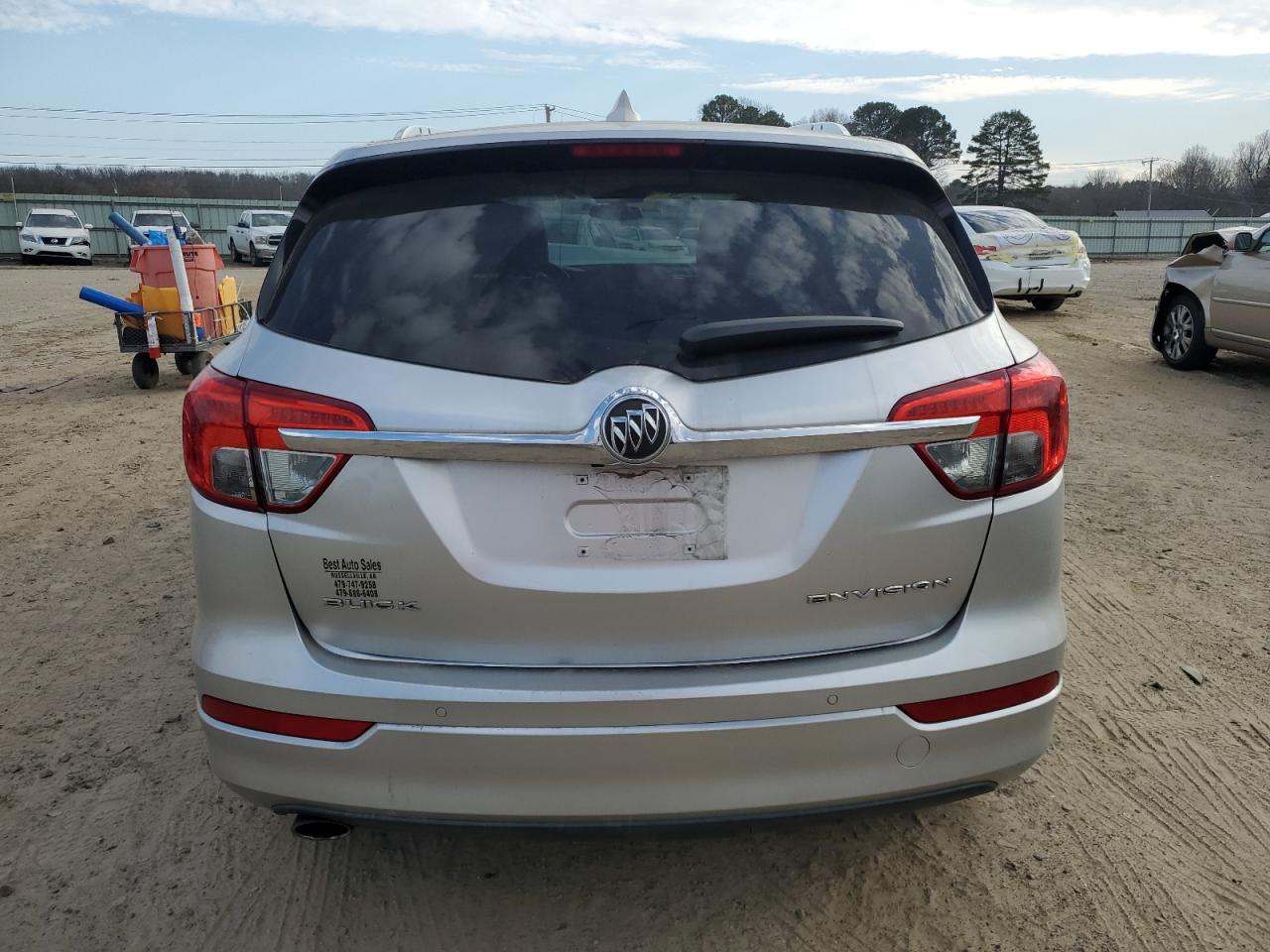 2017 Buick Envision VIN LRBFXBSA0HD028701 Copart auction photo, front end / minor dent/scratches damage thumbnail 6