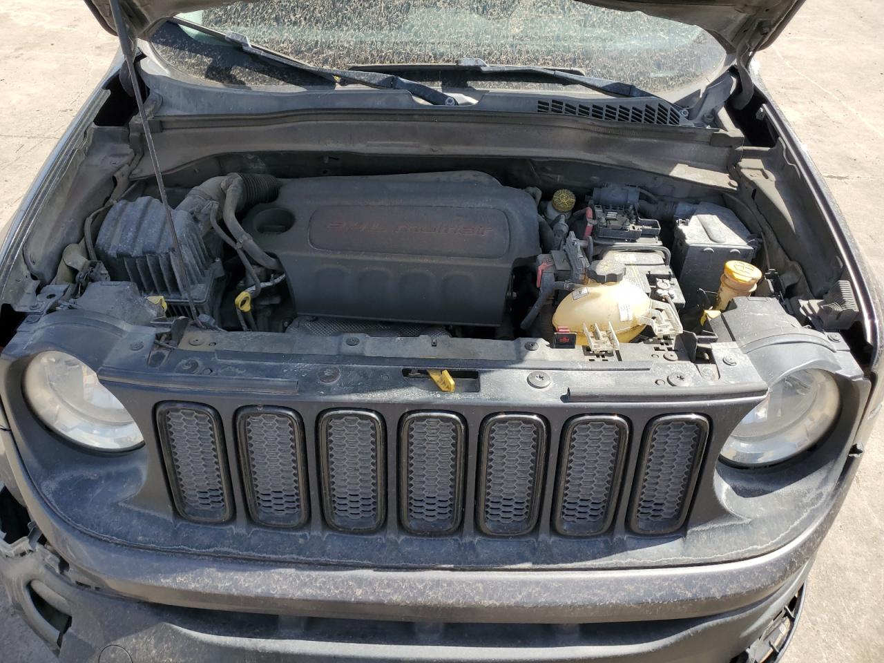 2017 Jeep Renegade VIN ZACCJABB8HPG09101 Copart auction photo, front end / hail damage thumbnail 11