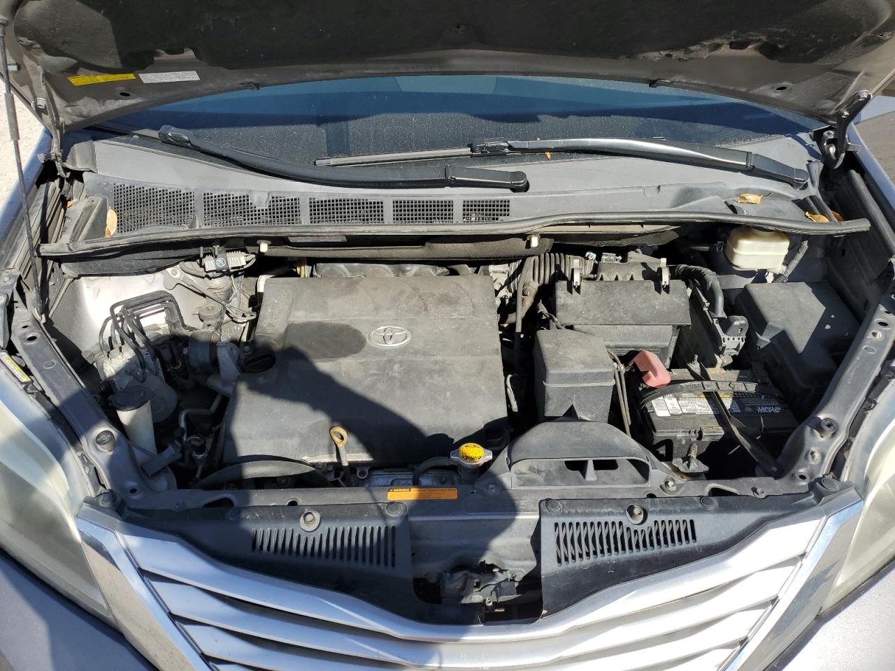 2016 Toyota Sienna VIN 5TDDK3DC9GS139990 Copart auction photo, rear end / front end damage thumbnail 12