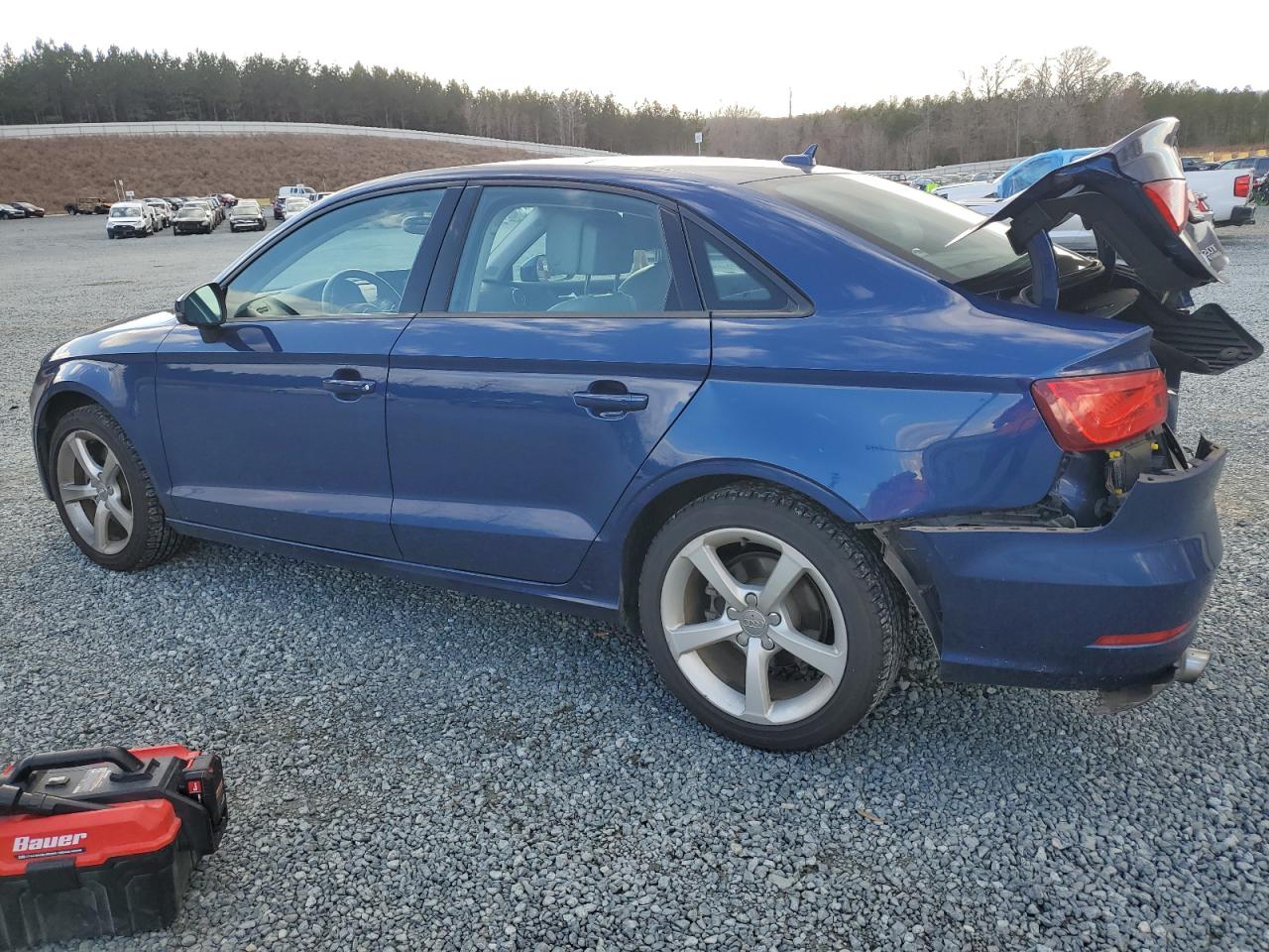 2015 Audi A3 VIN WAUBFGFF9F1083746 Copart auction photo, rear end / minor dent/scratches damage thumbnail 2