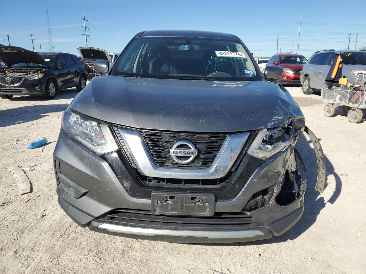 2017 Nissan Rogue VIN JN8AT2MV2HW000950 Copart auction photo, front end / minor dent/scratches damage thumbnail 5