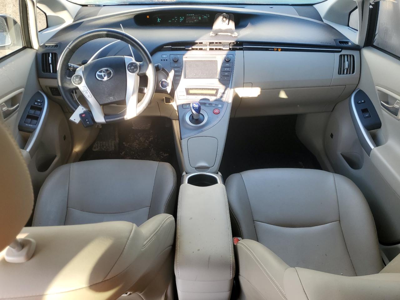 2014 Toyota Prius VIN JTDKN3DU4E1743822 Copart auction photo, side / rear end damage thumbnail 8