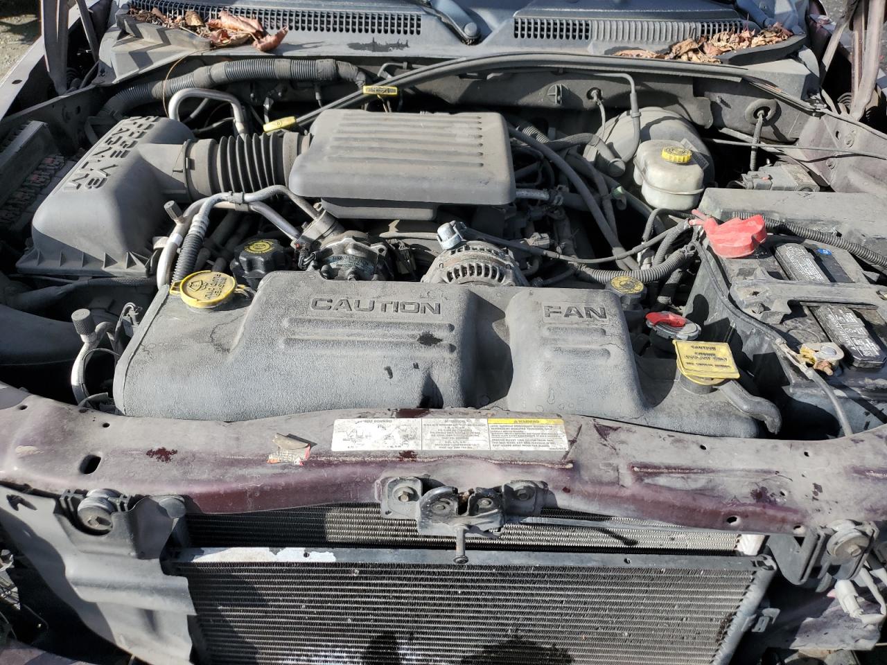 2003 Dodge Durango VIN 1D4HS58N33F612272 Copart auction photo, side damage thumbnail 12