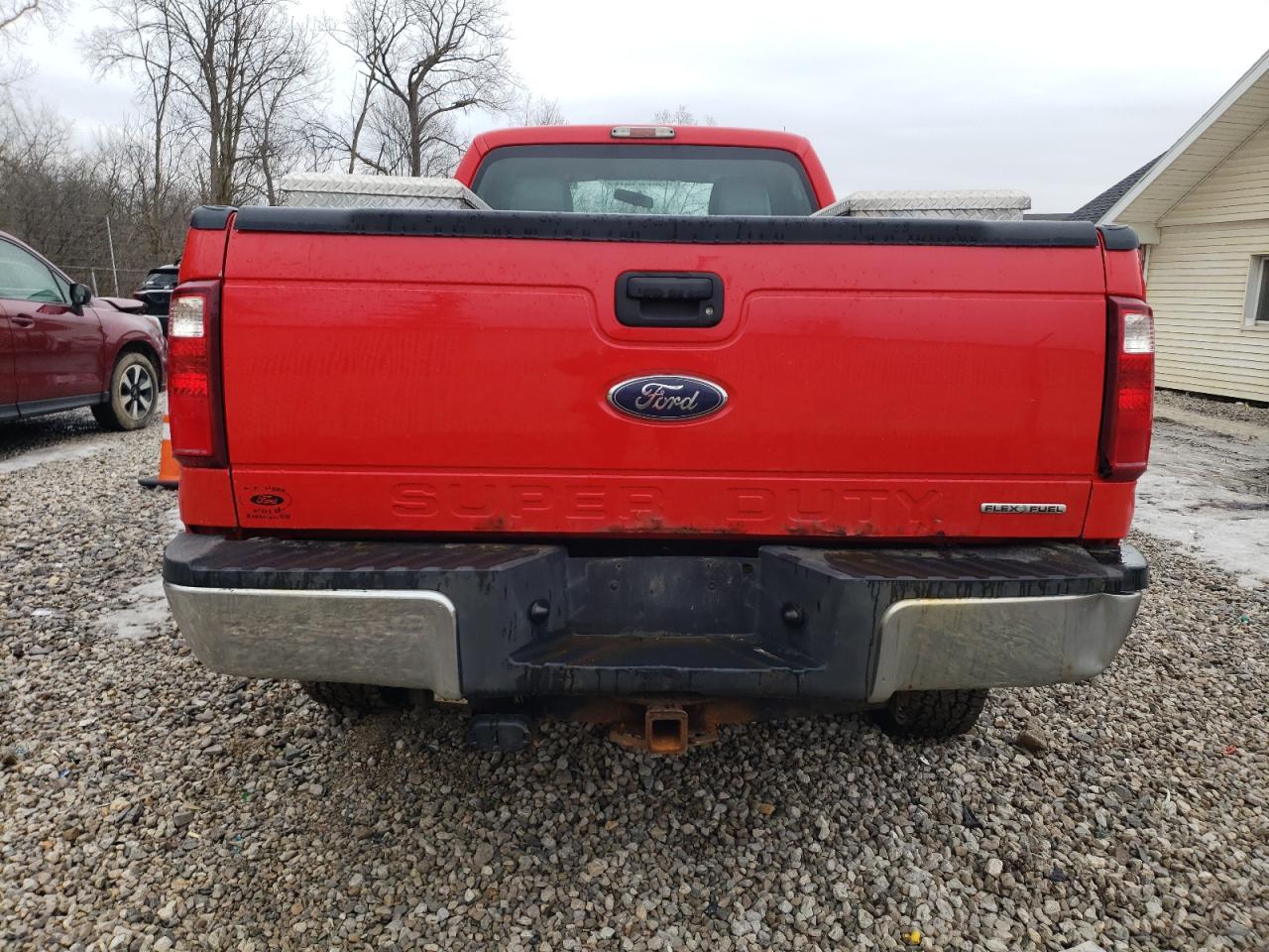 2016 Ford F250 VIN 1FTBF2B68GEA63493 Copart auction photo, side / rear end damage thumbnail 10