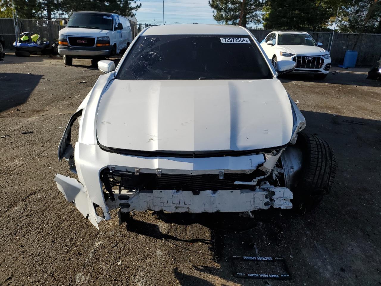 2018 Cadillac CTS VIN 1G6AP5SX7J0139571 Copart auction photo, all over / hail damage thumbnail 5