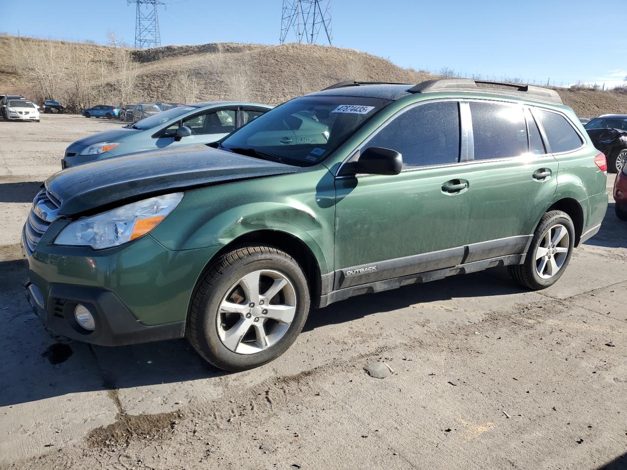 2014 Subaru Outback VIN 4S4BRBCC8E3314478