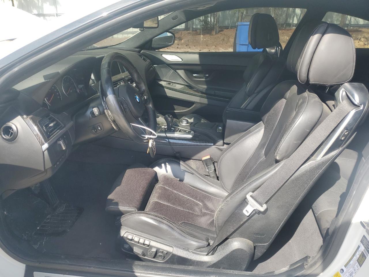 2014 BMW M6 VIN WBSLX9C51ED160529 Copart auction photo, front end / side damage thumbnail 7