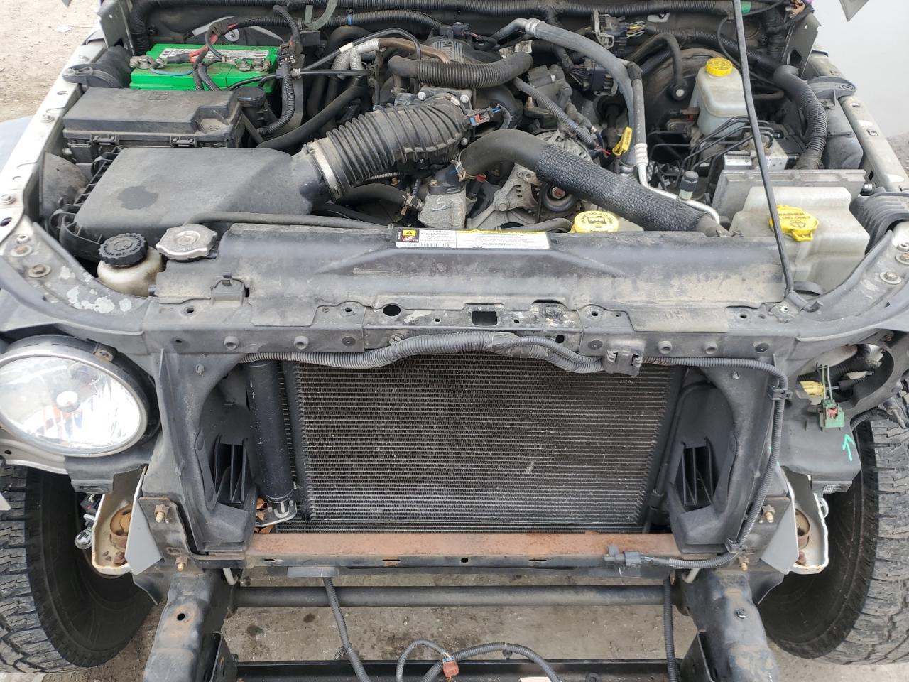 2011 Jeep Wrangler VIN 1J4GA2D19BL503998 Copart auction photo, front end damage thumbnail 11
