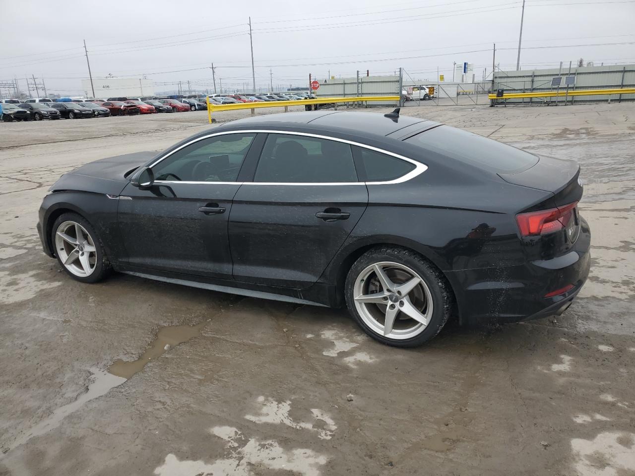 2018 Audi A5 VIN WAUENCF52JA096234 Copart auction photo, front end damage thumbnail 2