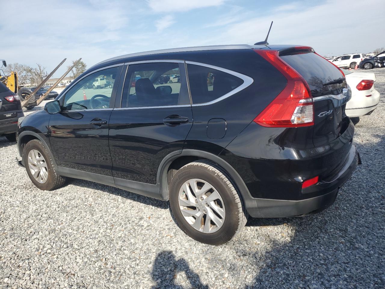 2015 Honda CR-V VIN 2HKRM4H73FH691024 Copart auction photo, rear end / front end damage thumbnail 2