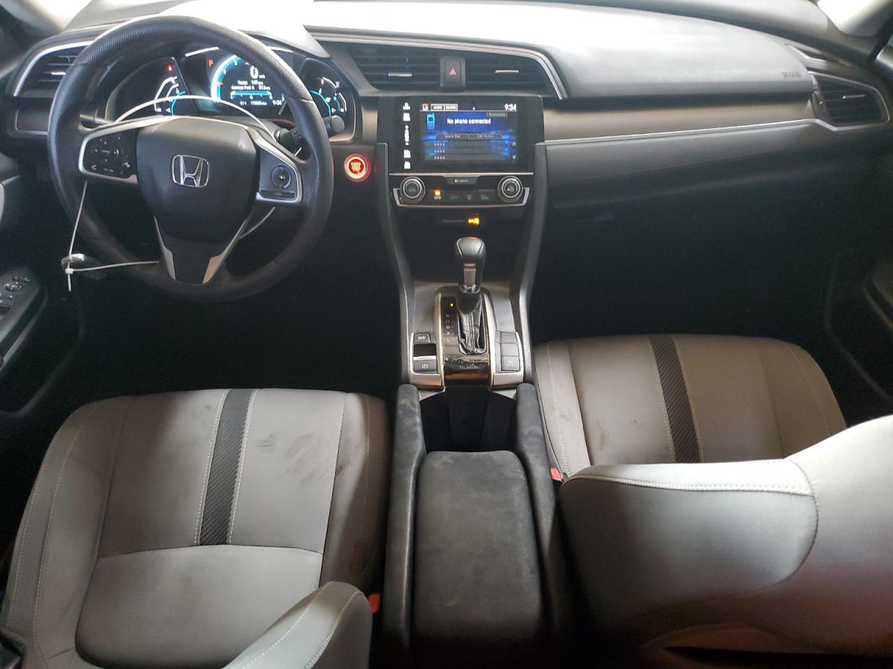 2017 Honda Civic VIN 19XFC2F75HE055984 Copart auction photo, rear end damage thumbnail 8
