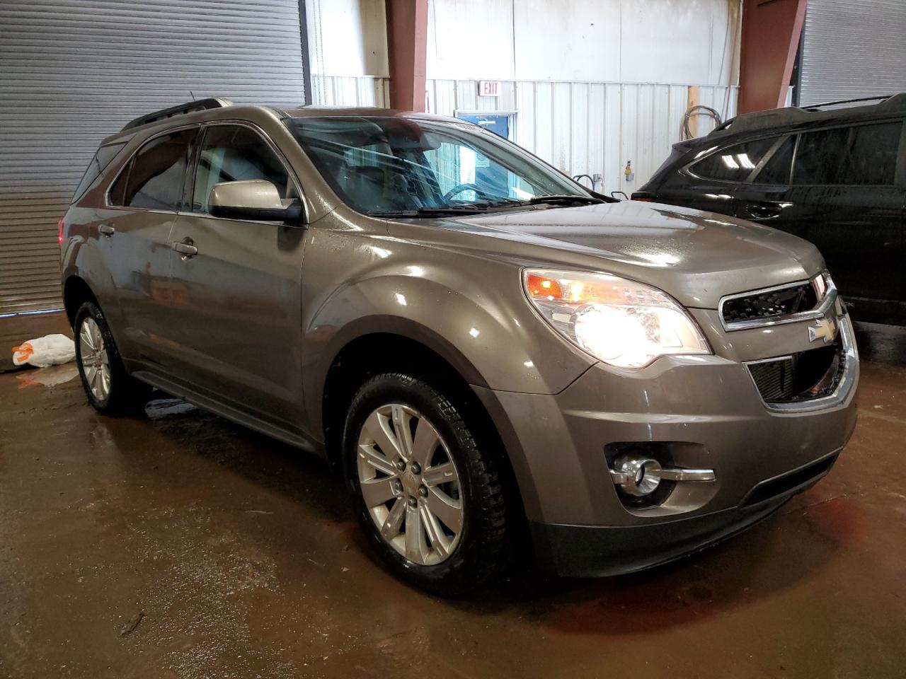 2011 Chevrolet Equinox VIN 2CNFLNEC1B6407624 Copart auction photo, front end / side damage thumbnail 4