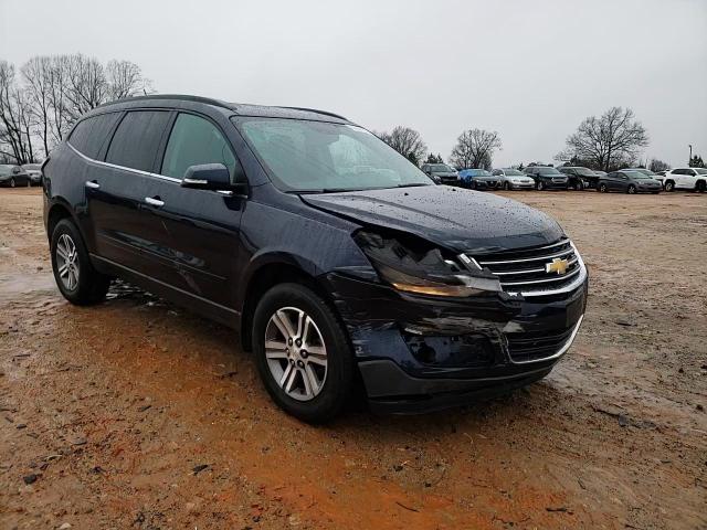 2017 Chevrolet Traverse VIN 1GNKRGKD0HJ221280 Copart auction photo, front end / side damage thumbnail 12