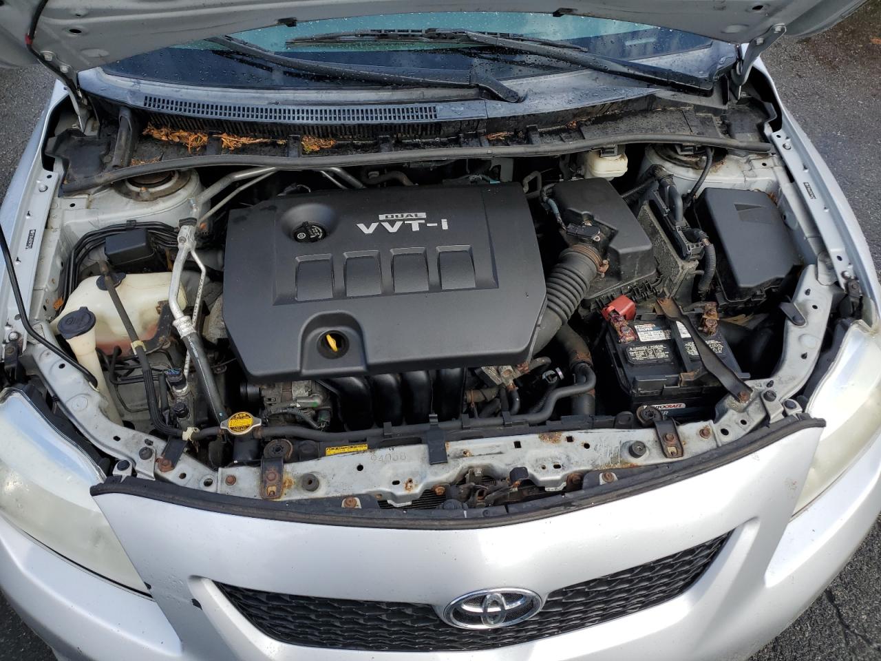2009 Toyota Corolla VIN 2T1BU40E99C184258 Copart auction photo, rear end / front end damage thumbnail 11